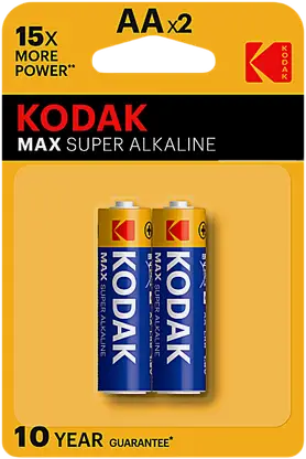 Батарейки Kodak Max Super AA 2шт