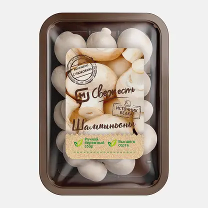 Шампиньоны М Свежесть 400г