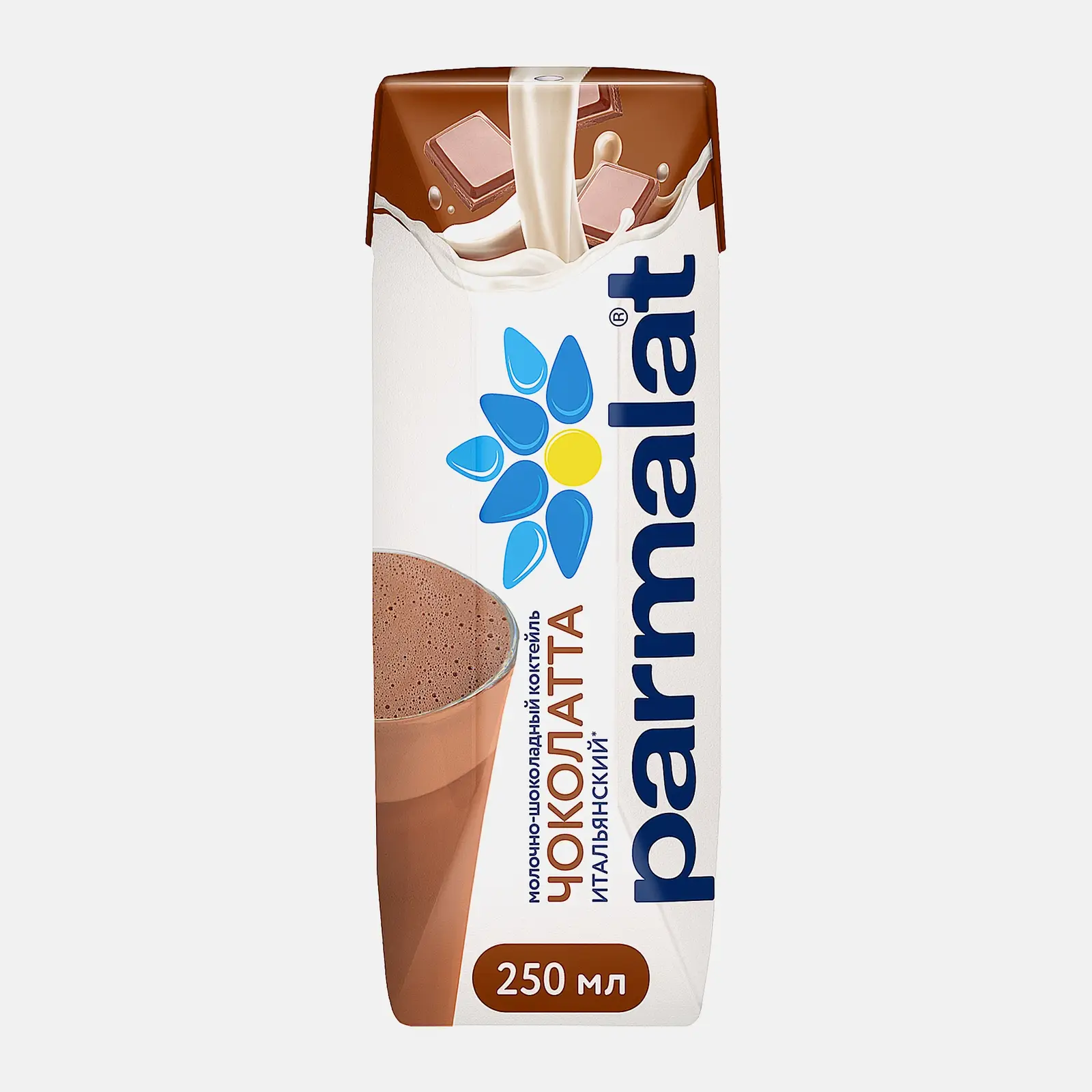 Коктейль молочно-шоколадный Parmalat Чоколатта Итальяна 1.9% 250мл Коктейль молочно-шоколадный Parmalat Чоколатта Итальяна 1.9% 250мл