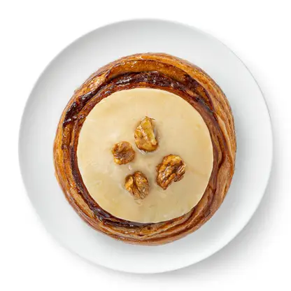 Изображение товара Улитка с корицей и сливочно-сырным кремом 100г