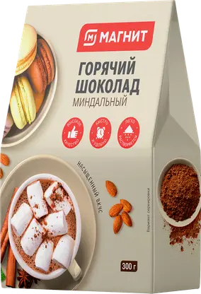 Горячий шоколад Магнит 300г