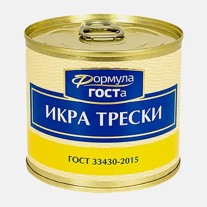 Икра трески Формула госта 220г