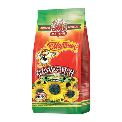 Изображение товара Семечки От Мартина Отборные обжаренные 200г