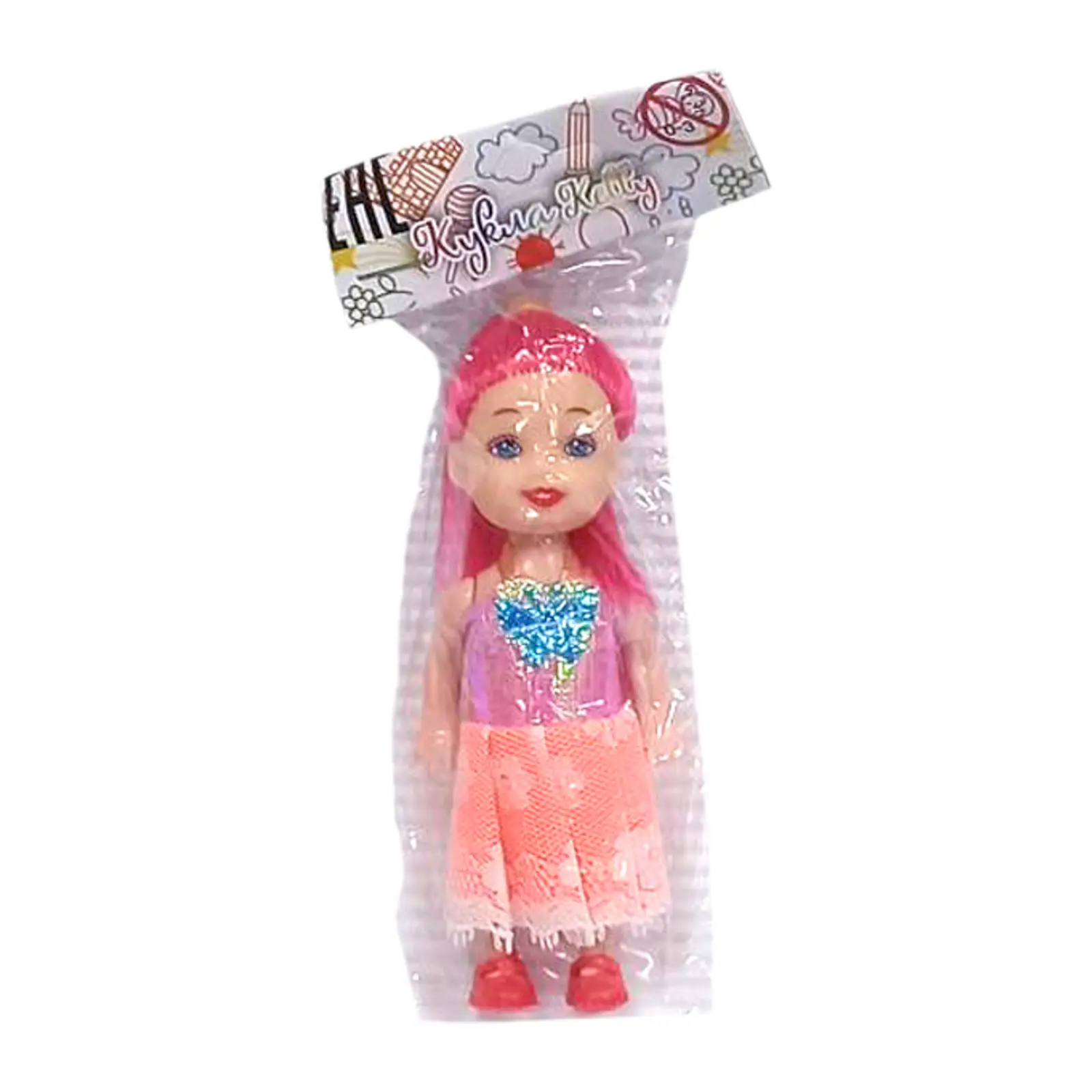 Кукла Город Детства Kelly Город игр GI-6173 20г 3.5*11*2см
