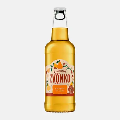 Напиток газированный груша и миндаль Zvonko Classic 400мл