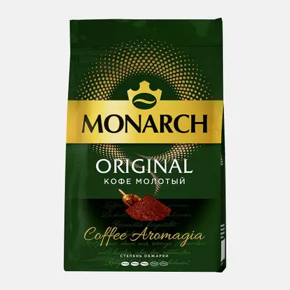 Молотый кофе натуральный жареный Ориджинал Monarch 70г