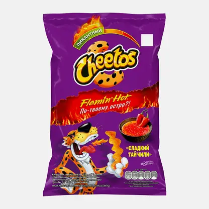 Кукурузные палочки Cheetos Сладкий чили 70г