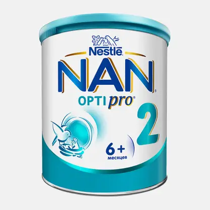 Молочная смесь NAN 2 OPTIPRO с 6 месяцев 800г