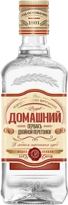 Водка Первак Домашний пшеничный 40% 500мл