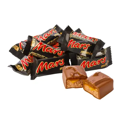 Изображение товара Конфеты шоколадные Mars Minis с нугой и карамелью 250 г