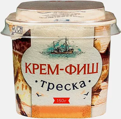 Паста Крем-Фиш Треска 150г