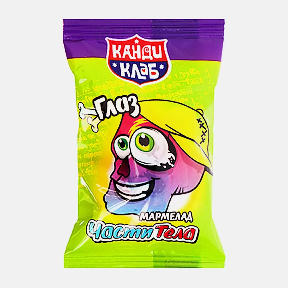 Изображение товара Мармелад Crazy Gummy Части тела 10г в ассортименте