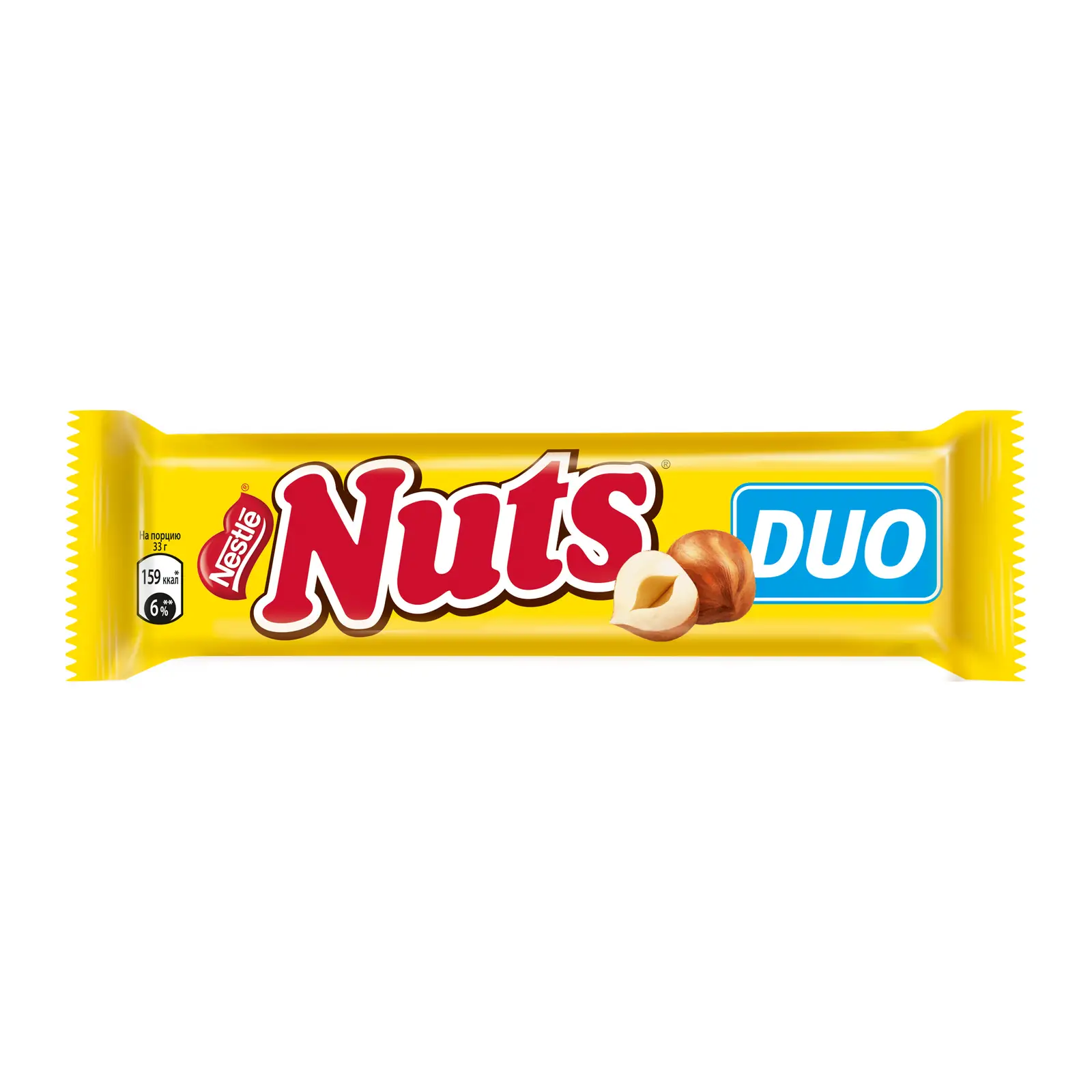 Изображение товара Конфета Мегабайт Цельный фундук Nuts 66г