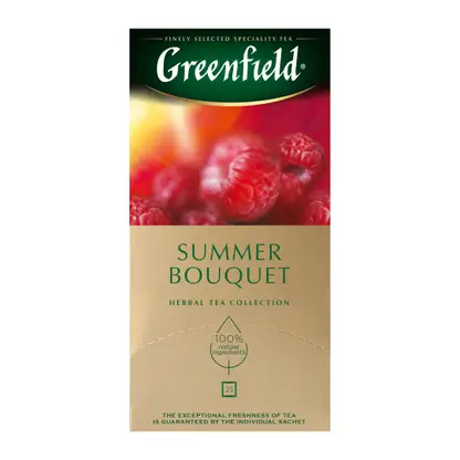 Изображение товара Чайный напиток Greenfield Summer Bouquet 25пак натуральный