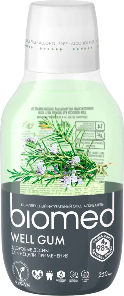 Ополаскиватель для полости рта Biomed Well Gum 250мл