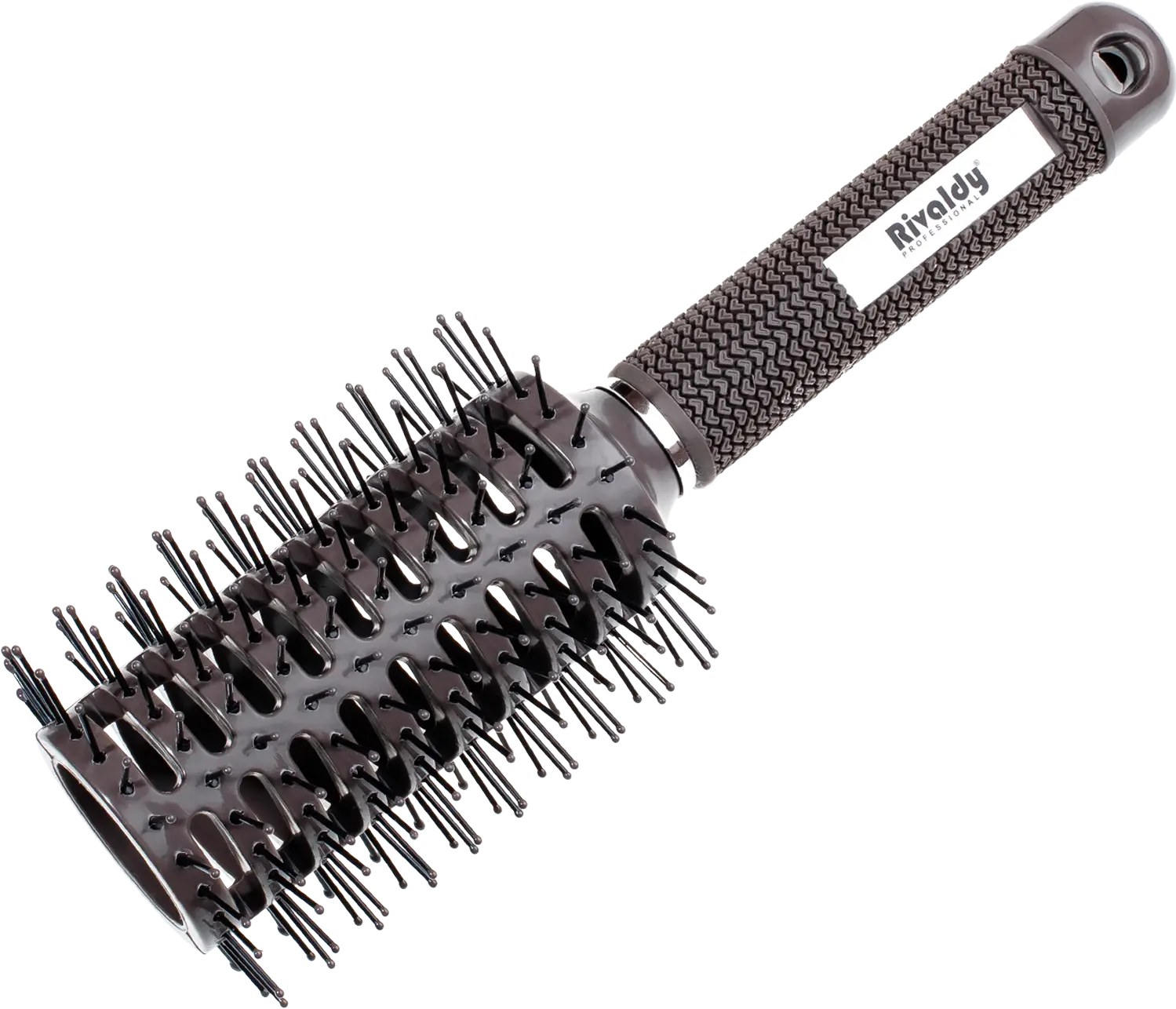Расческа-брашинг Магнат Brown СМ6862 d-6см 85г