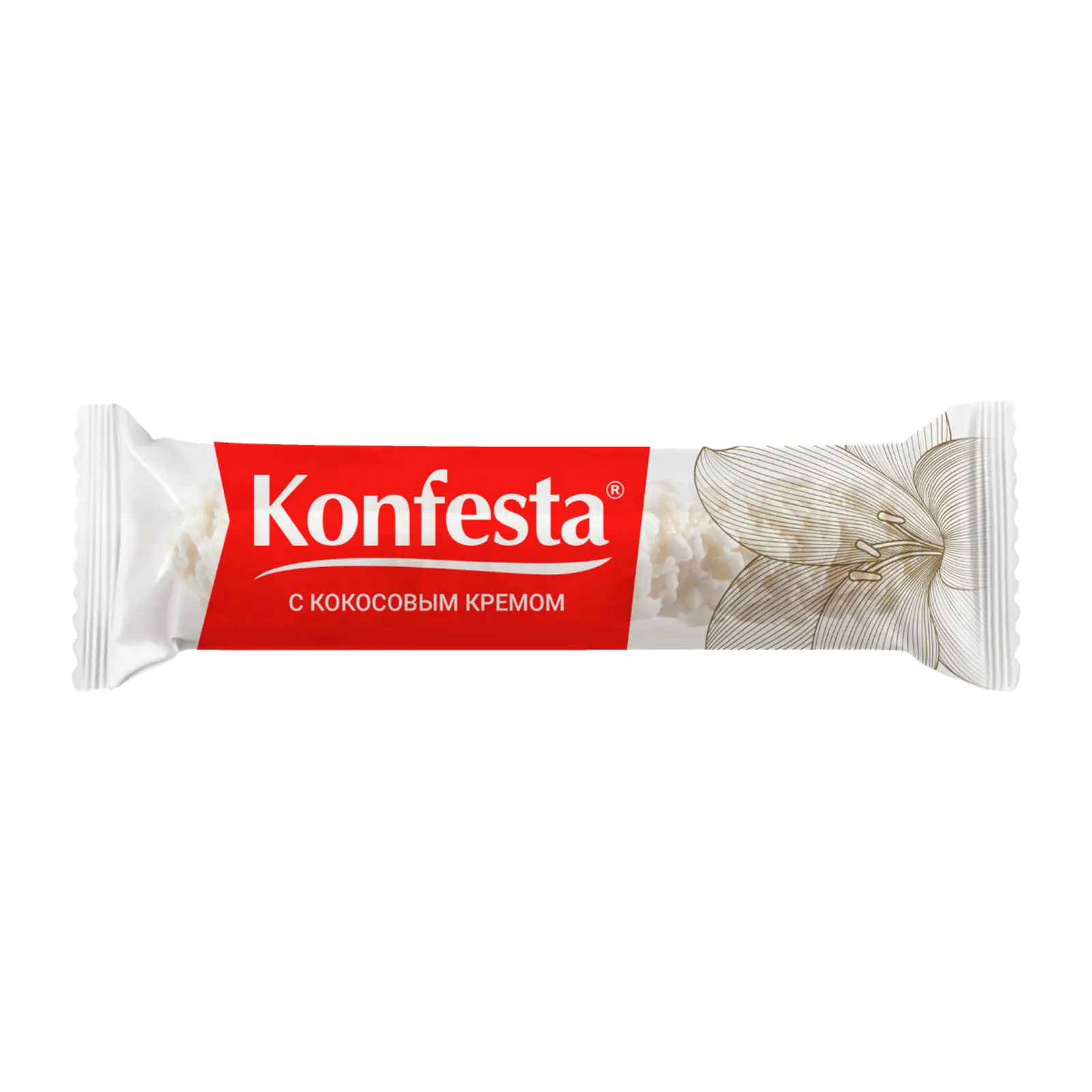 Конфеты Konfesta кокосовая начинка глазированные - Магнит-Продукты