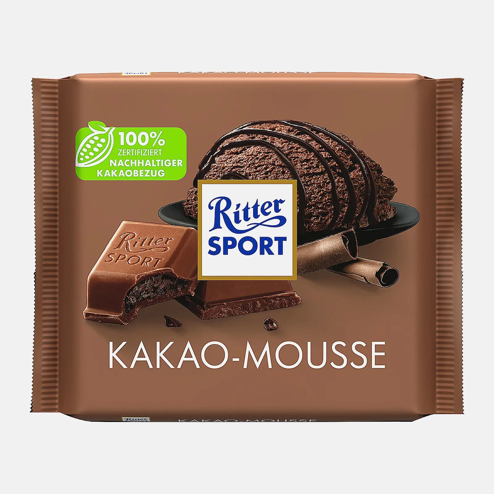 Шоколад молочный Какао мусс Ritter Sport 100г