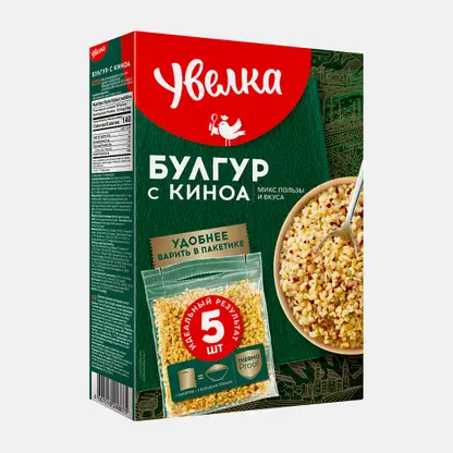 Смесь Увелка булгур с киноа 400г