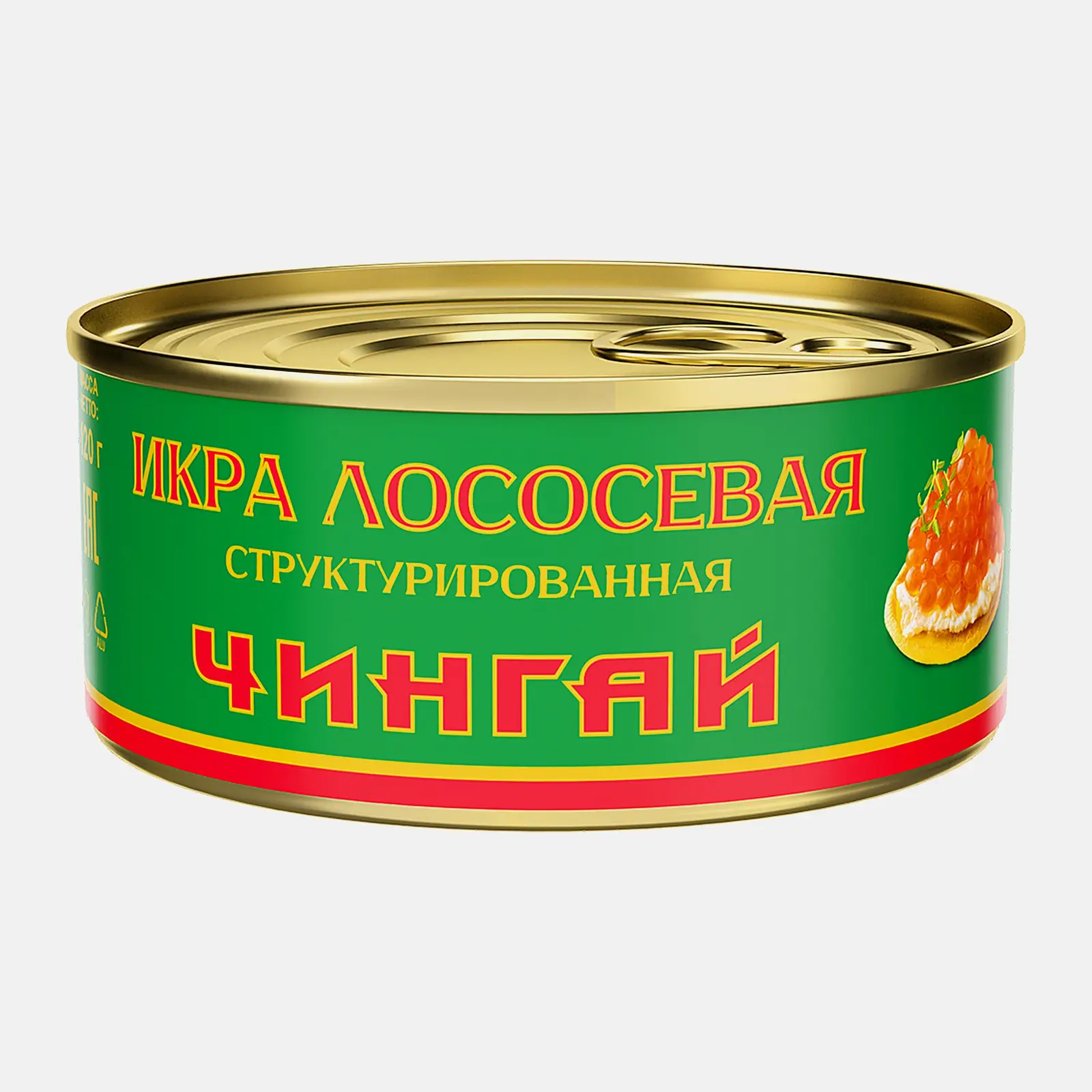 Икра лососевая Чингай структурированная имитированная 120г