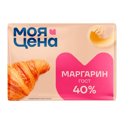 Изображение товара Маргарин Моя цена 40% 180г
