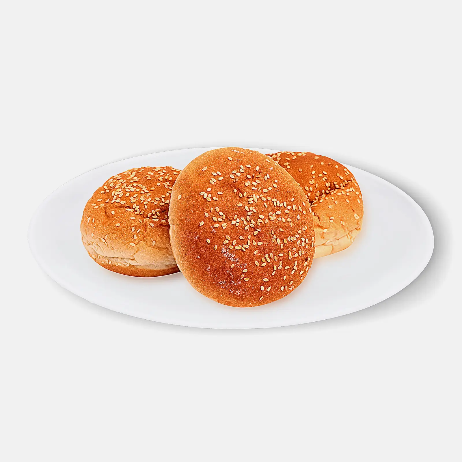 Изображение товара Булочки пшеничные с кунжутом 180г натуральная выпечка от Коломенский