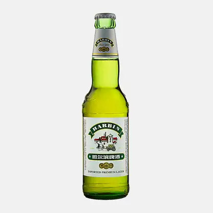 Пиво Harbin Premium светлое фильтрованное 5.5% 330мл