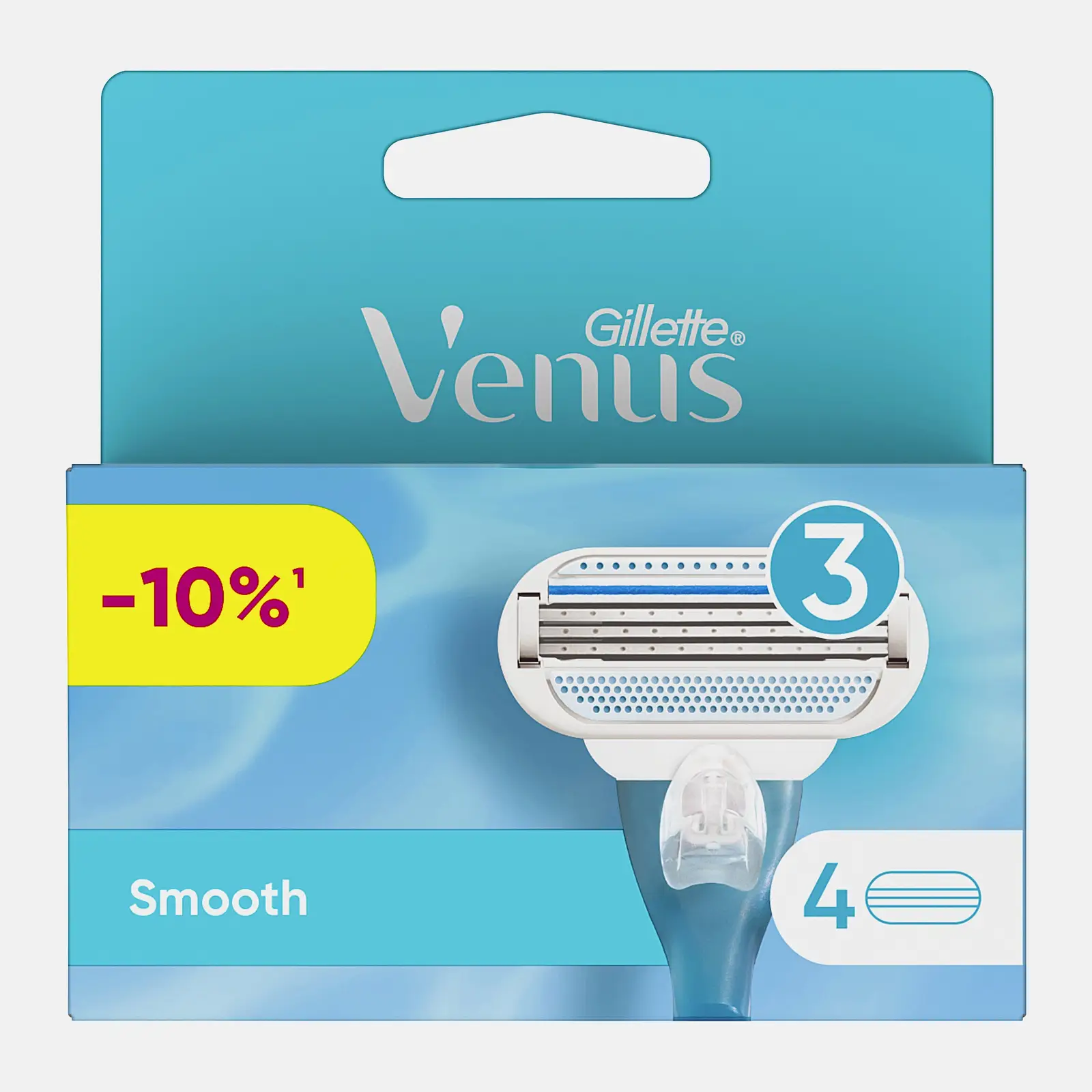 Кассеты для бритья Gillette Venus 4шт