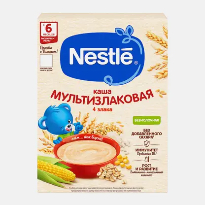 Каша мультизлаковая безмолочная Nestle 200г