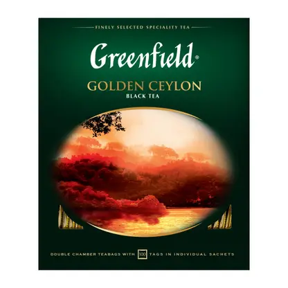 Изображение товара Чай черный Greenfield Golden Ceylon 100пак