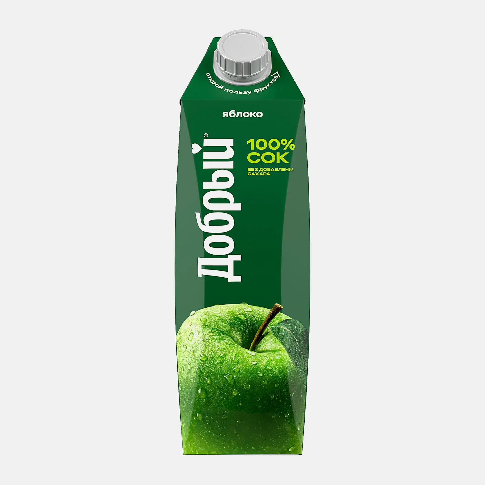 Изображение товара Добрый Яблочный сок 1л натуральный без добавок яркий вкус