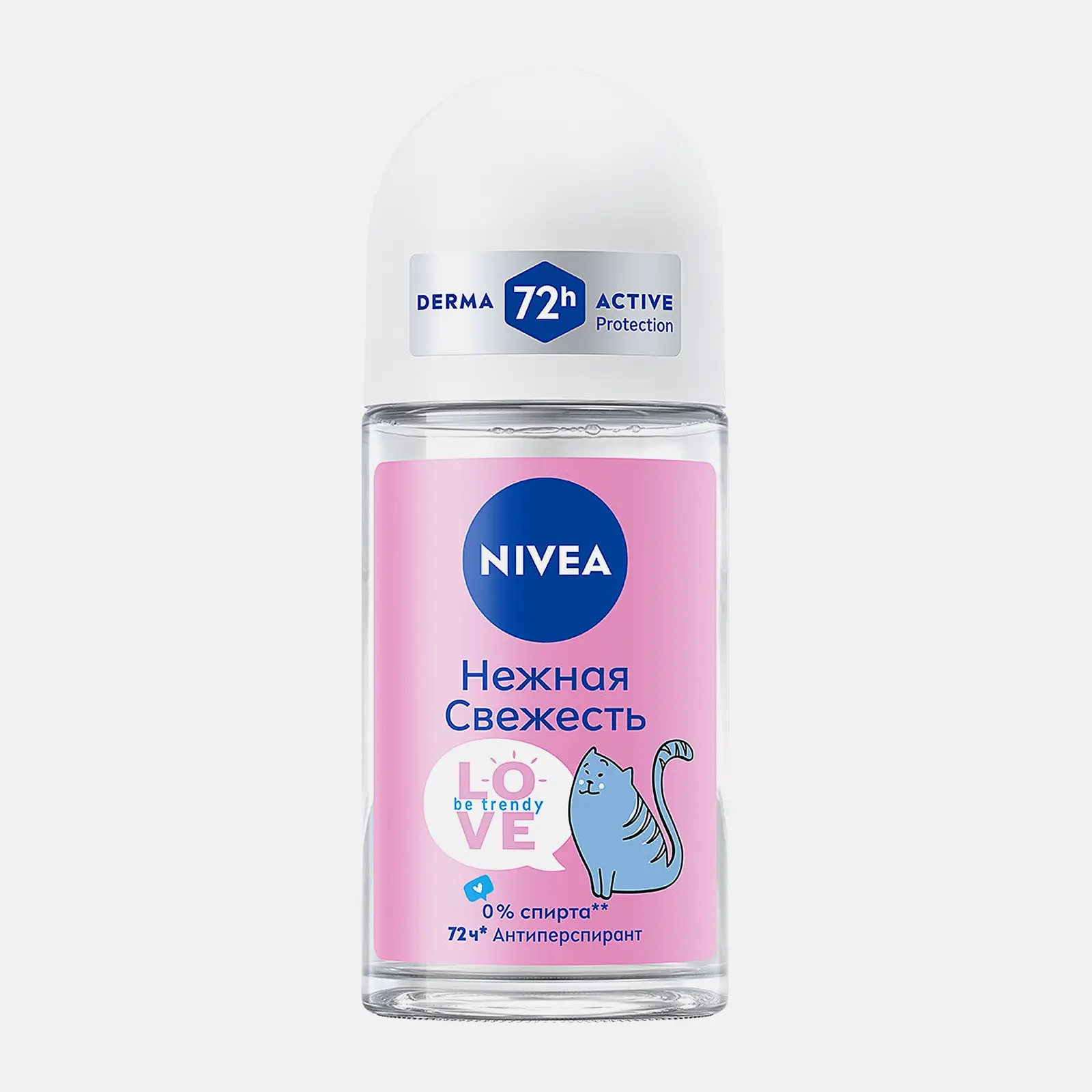 Антиперспирант Love Be Trendy Нежная свежесть роликовый для женщин NIVEA 50мл