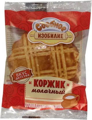 Изображение товара Коржик Молочный Нижегородский хлеб 70г