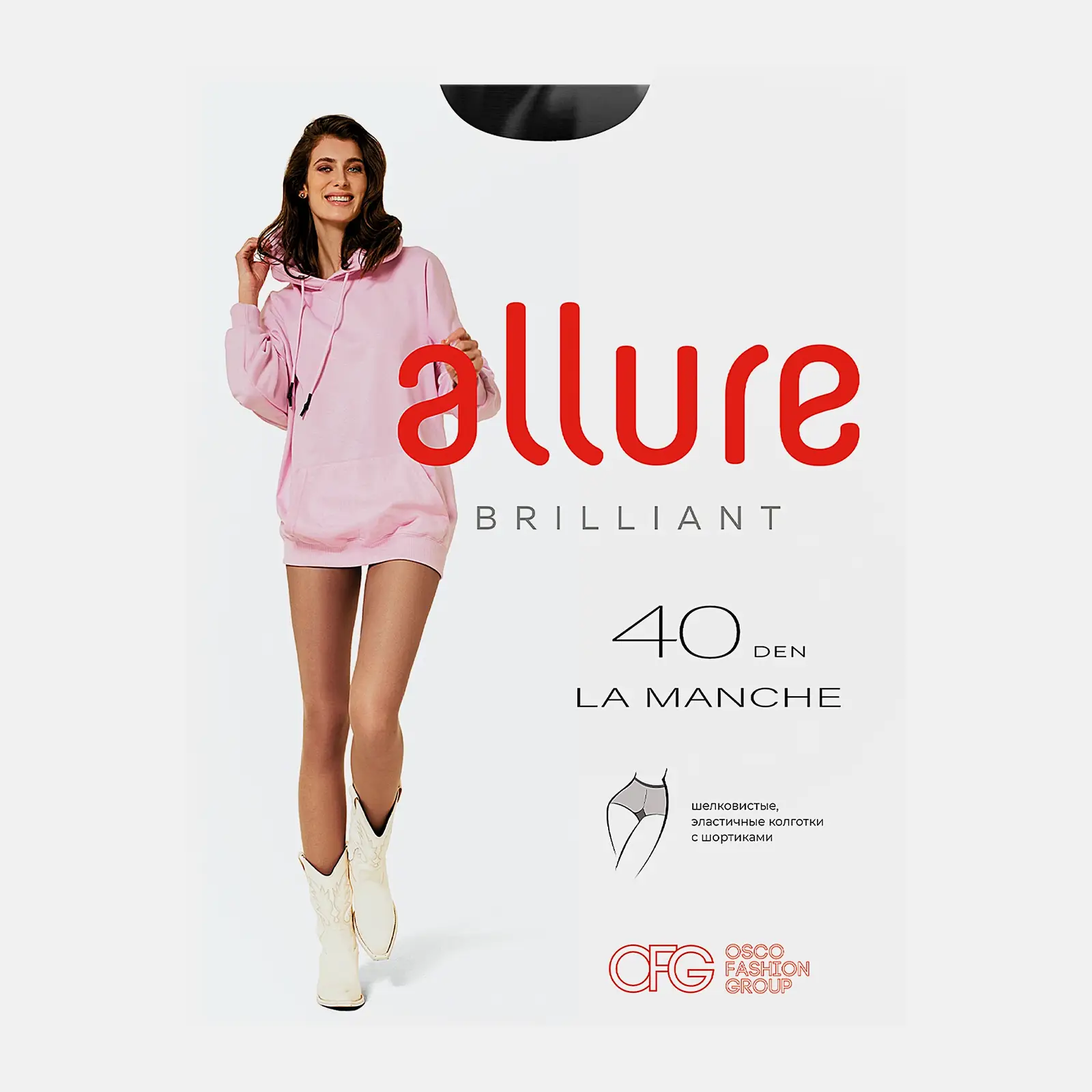 Колготки женские Pierre Cardin/Allure ЛаМанш 40 den черные р2