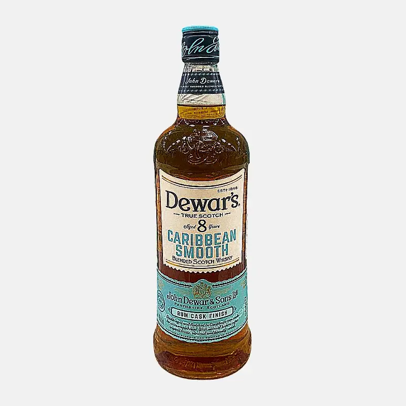 Изображение товара Виски Dewars Caribbean Smooth 8 лет 0.7 л