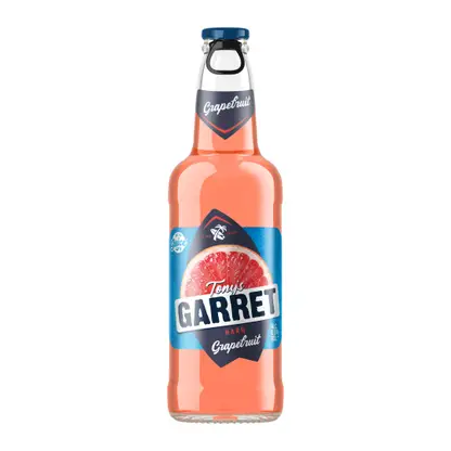 Пивной напиток Tonys Garret Hard Grapefruit пастеризованный 6% 400мл