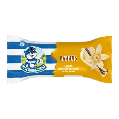 Изображение товара Сырок Простоквашино глазированный со вкусом ванили 23% 40г
