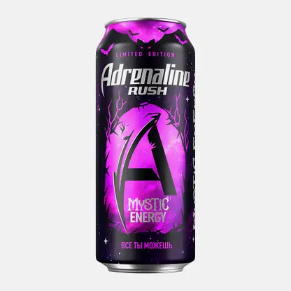 Напиток энергетический таинственная энергия Adrenaline Rush 449мл