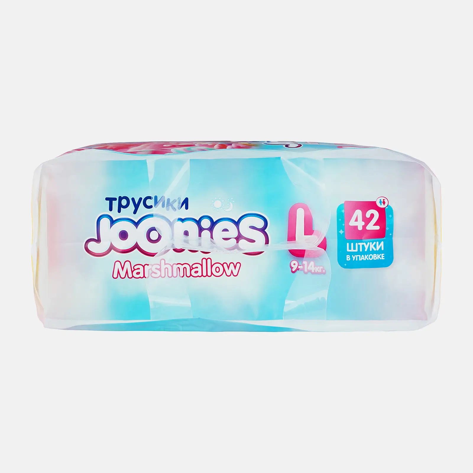 Подгузники-трусики Joonies Marshmallow р.L 9-14кг 42шт - фото 8