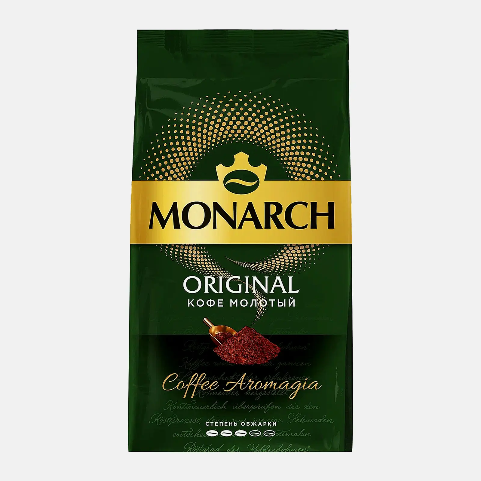 Изображение товара Молотый кофе натуральный жареный Ориджинал Monarch 230г