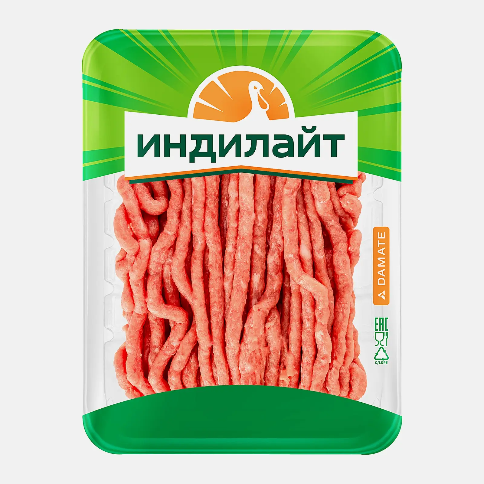 Фарш два мяса индейка-говядина Индилайт 400г