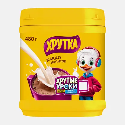 Какао напиток Хрутка растворимый для детей 480г