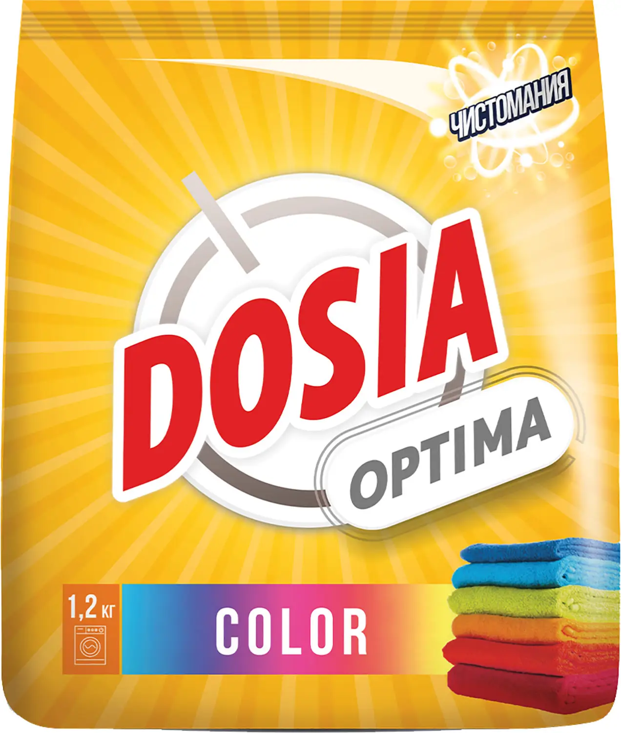 Стиральный порошок Dosia Optima Color 1.2кг — в каталоге на сайте сети  Магнит | Краснодар