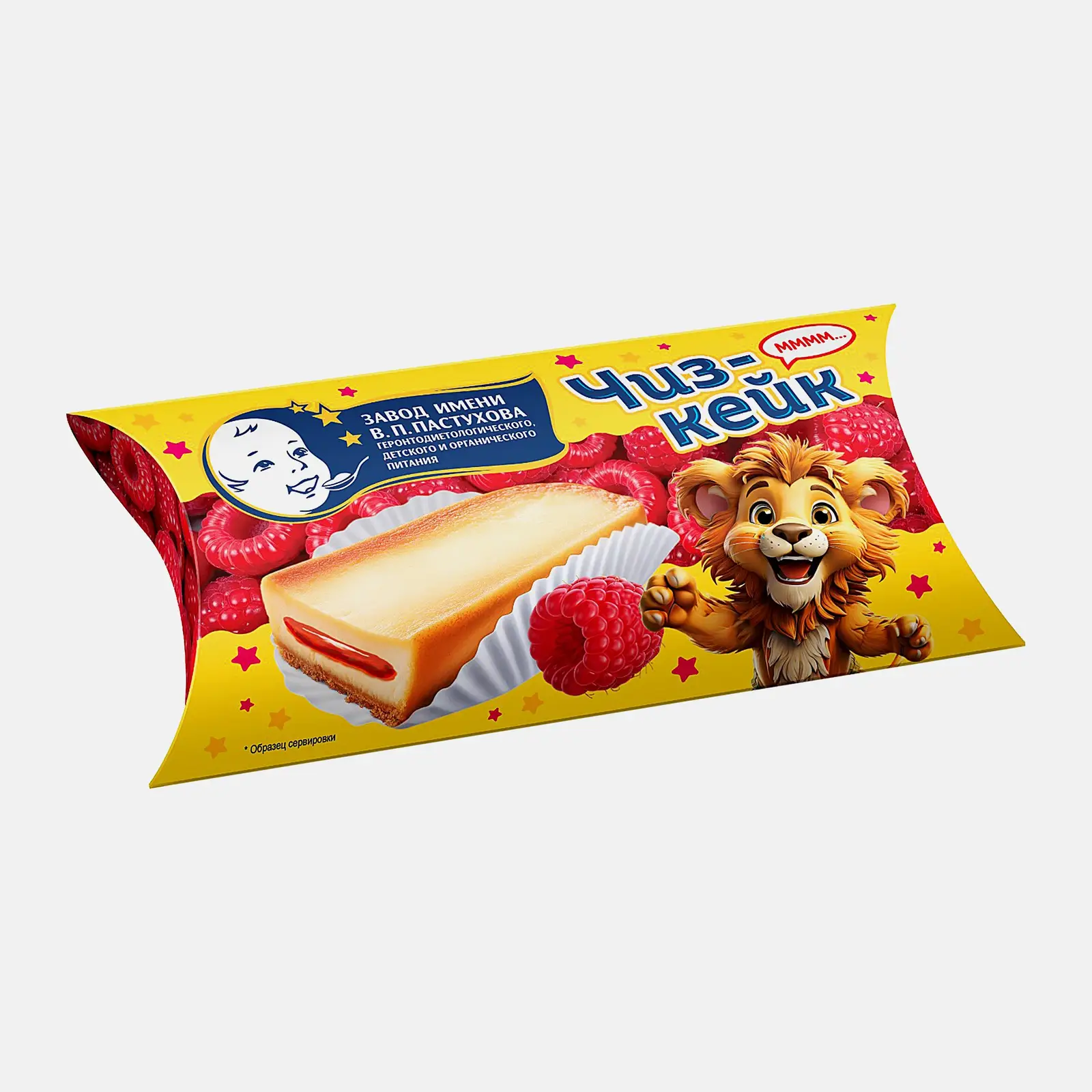 Изображение товара Десерт чизкейк с малиной Завод имени В.П. Пастухова 45г