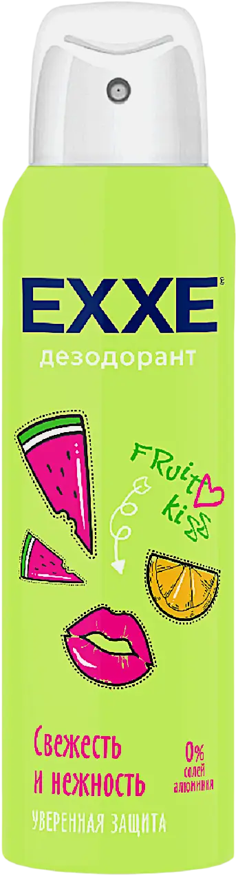 Дезодорант-спрей Exxe Fruit kiss Свежесть и нежность женский 150мл