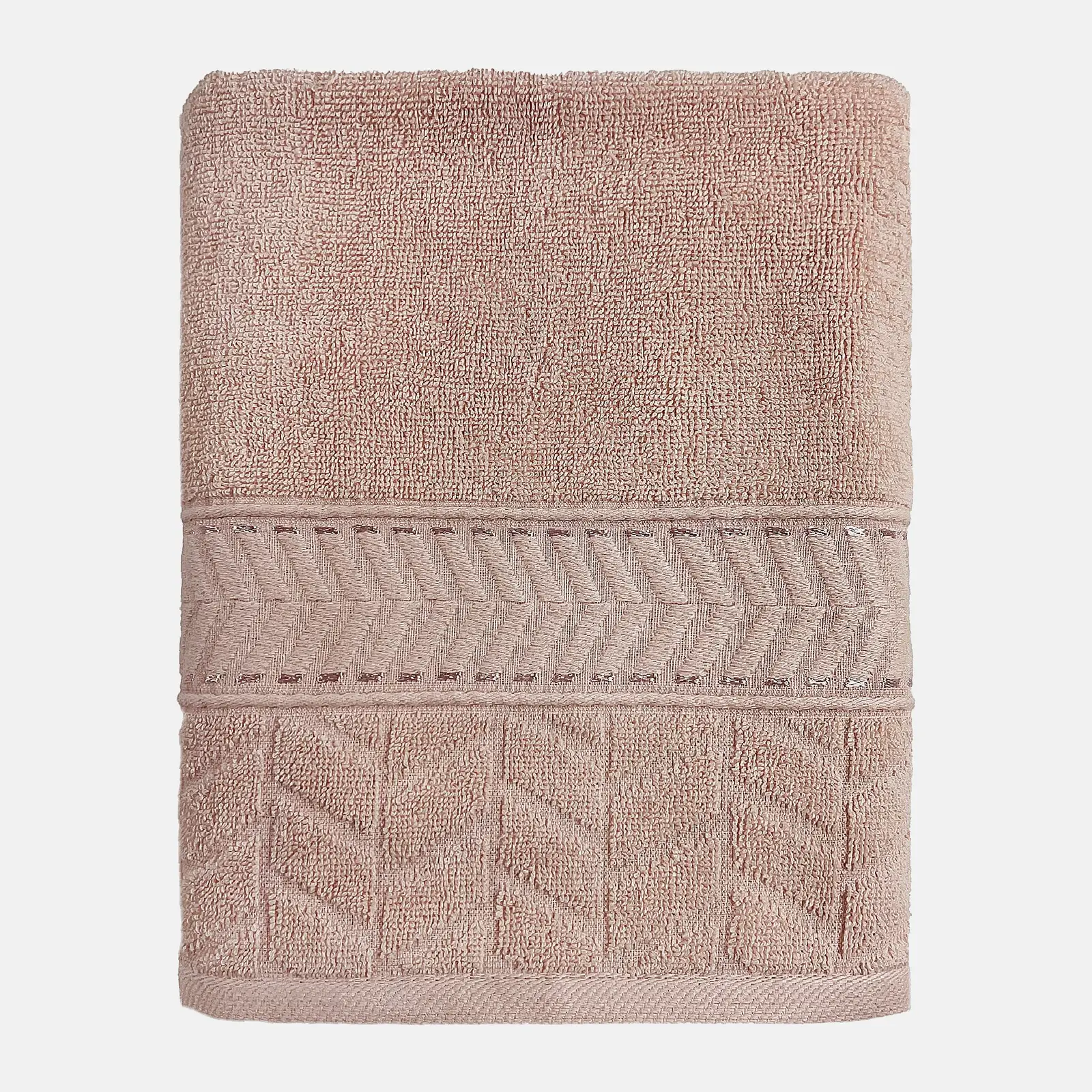 Полотенце махровое Wellfort персик 70*120см