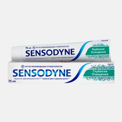 Зубная паста Sensodyne Глубокое очищение 75мл
