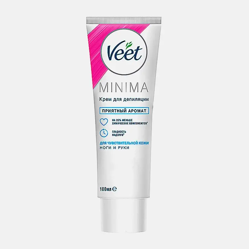 Крем для депиляции Veet Minima для чувствительной кожи 100мл