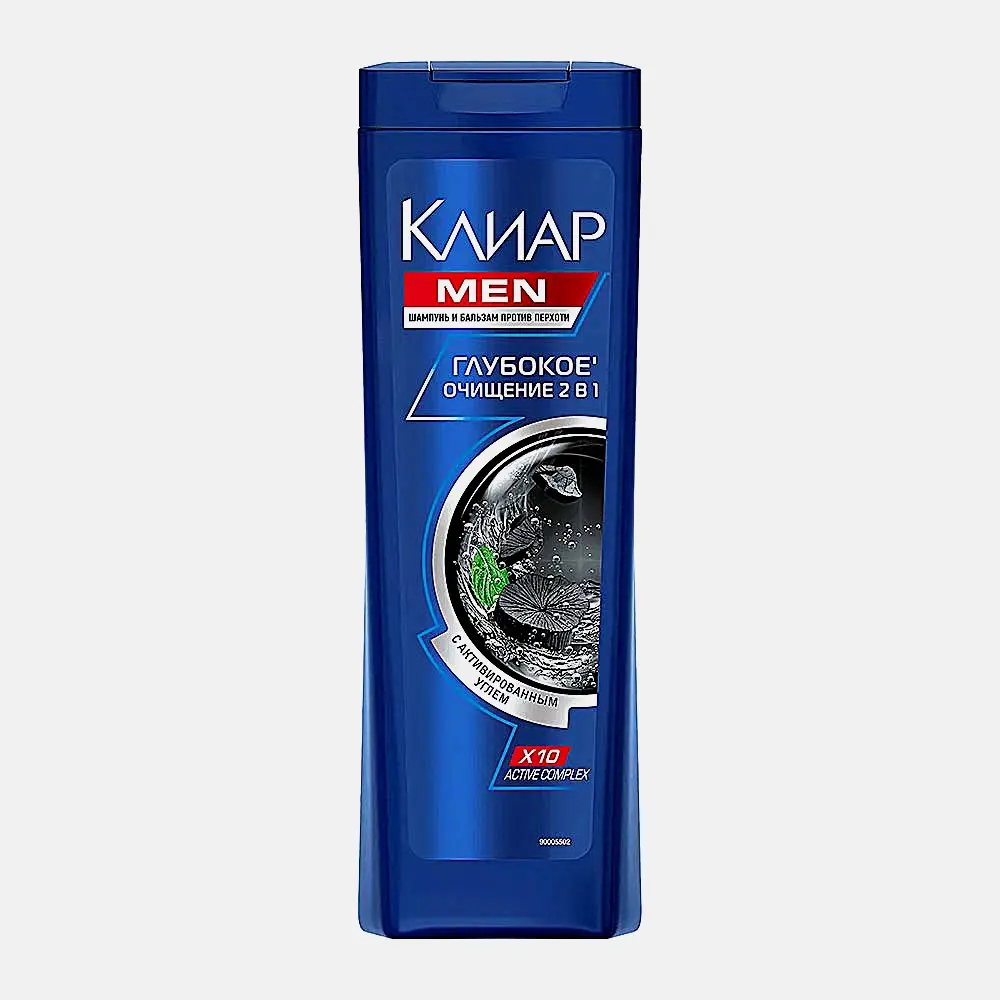 Шампунь для волос Глубокое очищение Клиар Men 400мл