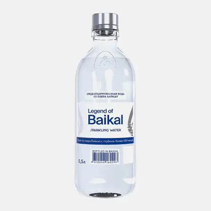 Вода Legend Of Baikal питьевая газированная 500мл